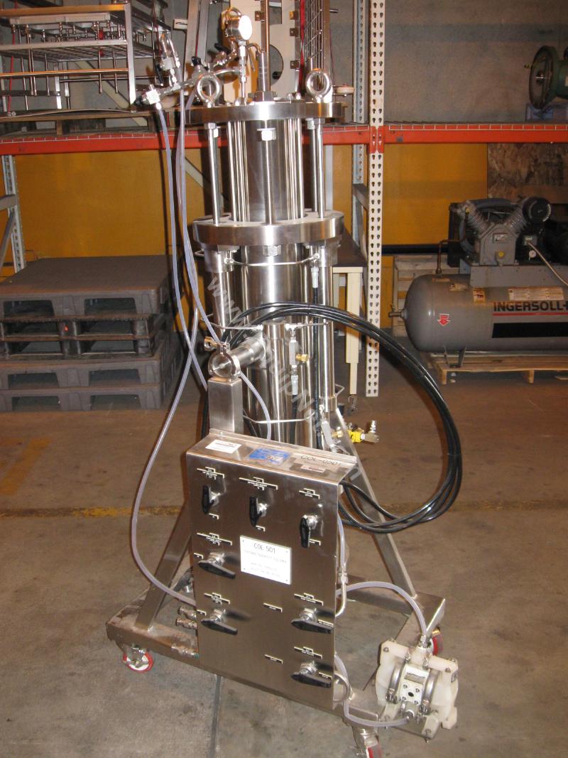 Mann Welding Stainless Steel Chromatography Column