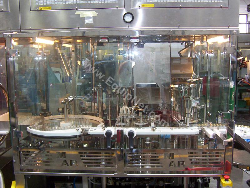 MAR STERILE FILLING, STOPPERING & CAPPING MACHINE