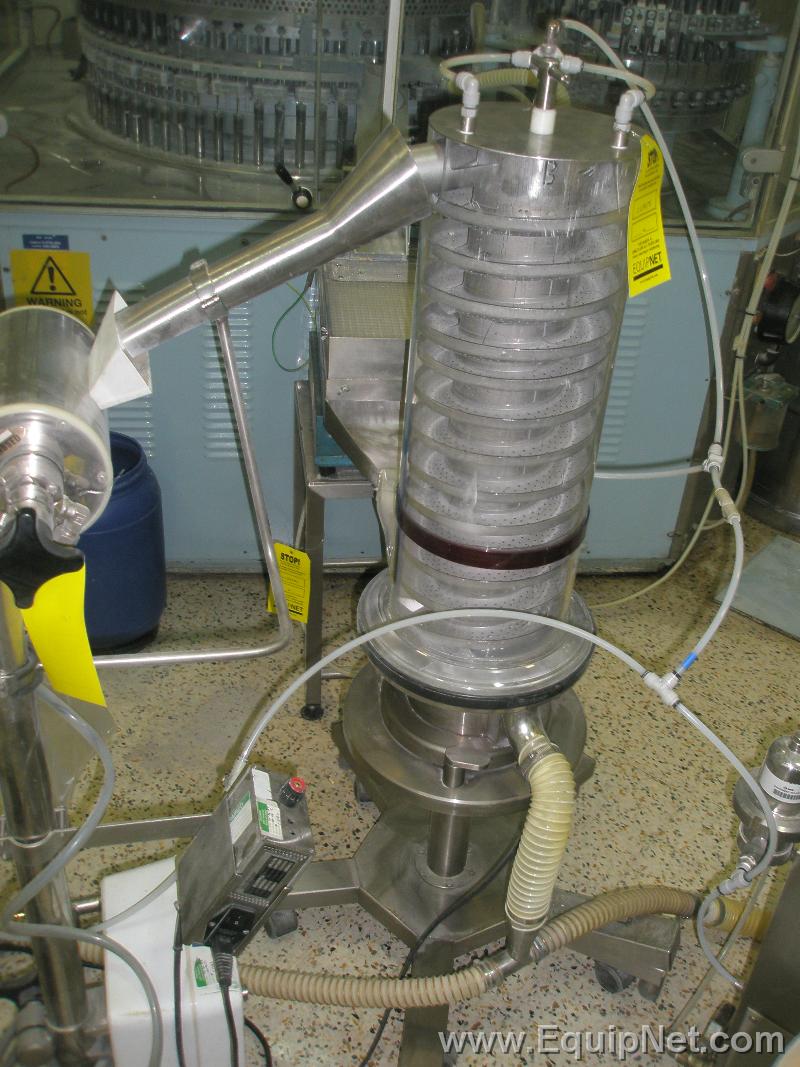 Kramer 32 500 Vertical Clear Macralon Vibratory Capsule Deduster Elevator unit 