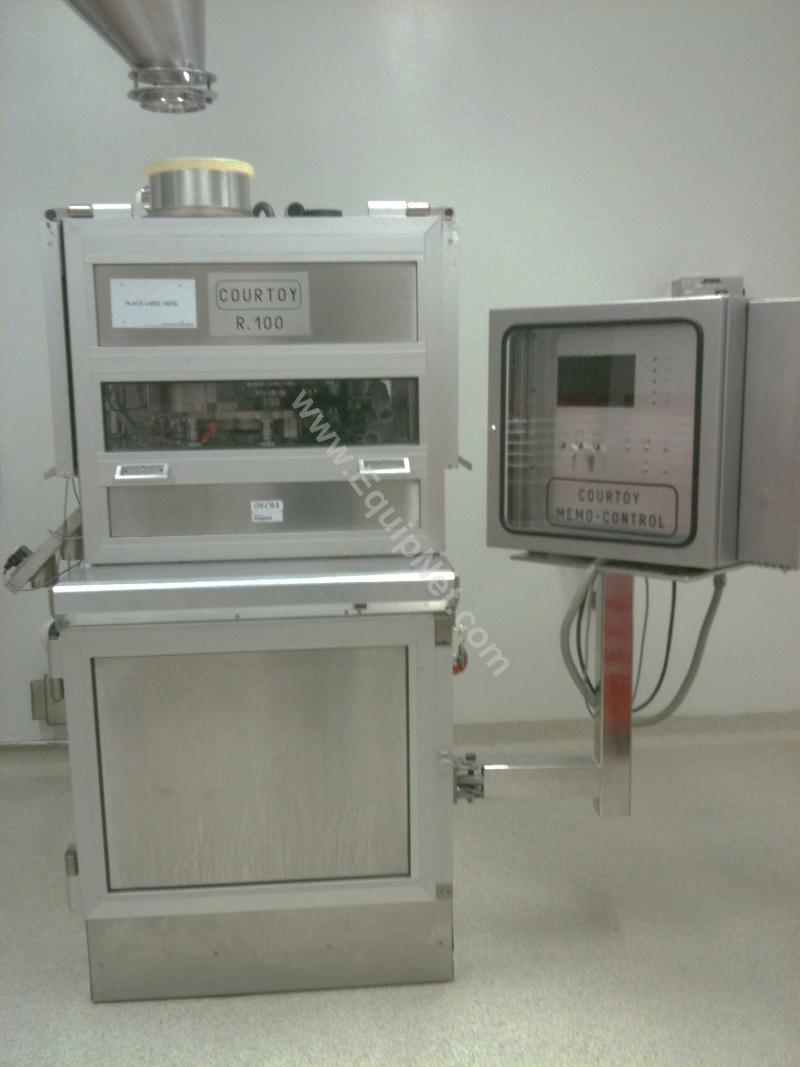 Courtoy Tablet Press Model R-100