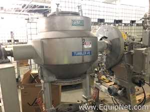 Gemco 10 Cu. Ft. Stainless Steel  Double Cone Blender With A Gemcomatic Loader