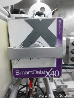 包领导人pro - 215 d翻盖贴标签机Markem-Imaje智能数据X40打印机