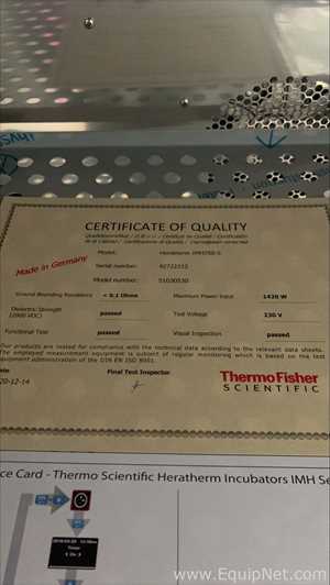 Incubadora Thermo Scientific Heratherm IMH750-S. Sem Uso