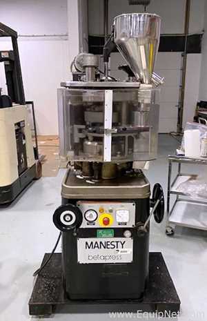 Manesty Betapress 16 Station Tablet Press B Tooled