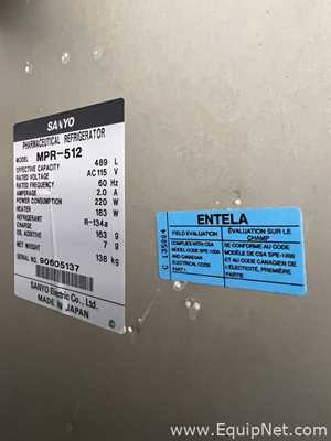 Sanyo MPR 512 Pharmaceutical Refrigerator