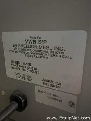 VWR 1510E Incubator