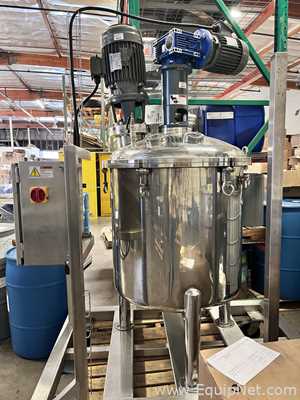 Recipiente de Mistura aço inox  . 75 Galão