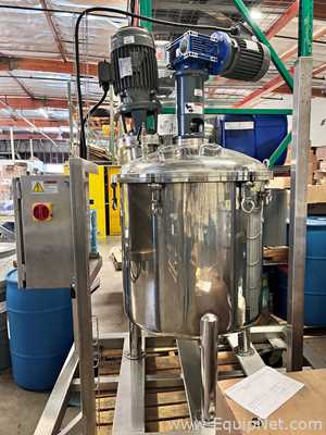 Recipiente de Mistura aço inox  . 75 Galão