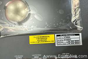 Fluke Biomedical VT900A Gas Flow Analyzer plus Fluke Biomedical Vapor Anesthesia Tester