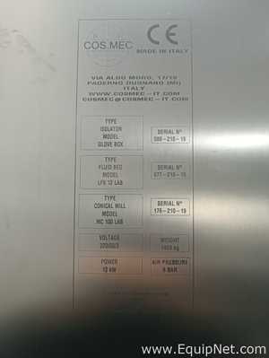 Secador de Leito Fluidizado Cos.Mec LFX 12 LAB
