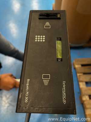 Lote com 3 Catracas de Acesso Telemática PD 300