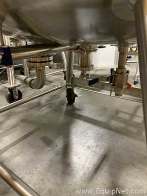 Feldmeier 400 Liter Jacketed Mobile Tank