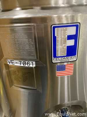 Feldmeier 400 Liter Jacketed Mobile Tank