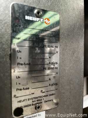 Heuft HBBIXSXT2 Glass Bottle Inspection Machine