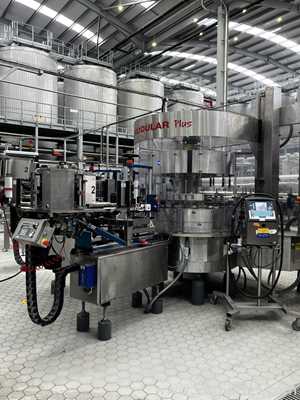 P.E. Labellers Modular Plus Automatic Rotary Labeling Machine With Logics and Controls Label Checker