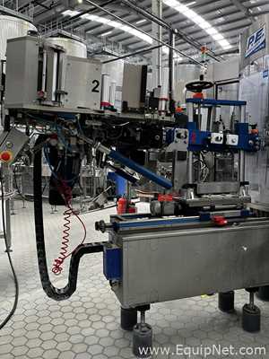 P.E. Labellers Modular Plus Automatic Rotary Labeling Machine With Logics and Controls Label Checker