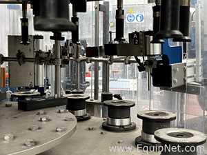 P.E. Labellers Modular Plus Automatic Rotary Labeling Machine With Logics and Controls Label Checker