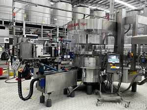 P.E. Labellers Modular Plus Automatic Rotary Labeling Machine With Logics and Controls Label Checker