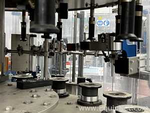 P.E. Labellers Modular Plus Automatic Rotary Labeling Machine With Logics and Controls Label Checker