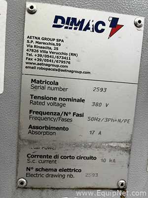 Linha de Embalagens Robopac DIMAC
