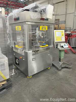 Fette 2200 Tablet Press 36 Station with B Tooling