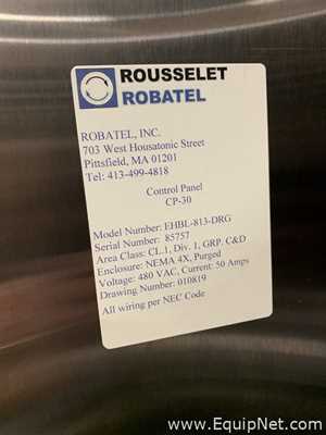 Centrífuga de Voluta Rousselet Robatel EHBL-813 DRG