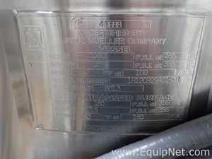 Paul Mueller 100 Liter Mobile Jacketed Mixing Tank - TA-0101