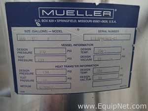 Paul Mueller 100 Liter Mobile Jacketed Mixing Tank - TA-0101