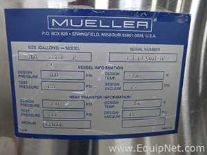 Tanque Mueller Company Requisitos de Ar 100 L