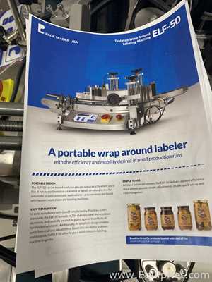 Pack Leader ELF-50 Pressure Sensitive Wrap Labeler