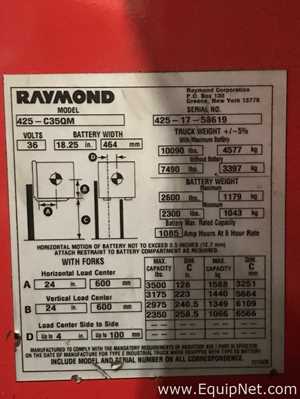 Montacargas Raymond  425-C35QM