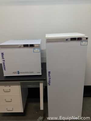 American BioTech Supply PH-ABT-HC-10PS-RFC12 Laboratory Refrigerator and Freezer Combination