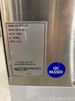 Eberbach C6155.003 Washdown Large Capacity Orbital Shaker