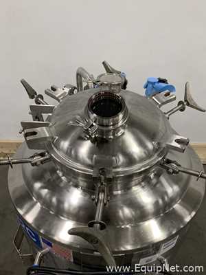 Precision Stainless 300 Liter Insulated Mobile Mixing Tank - V-3122C