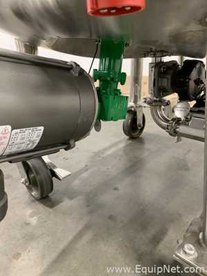 Precision Stainless 300 Liter Insulated Mobile Mixing Tank - V-3482