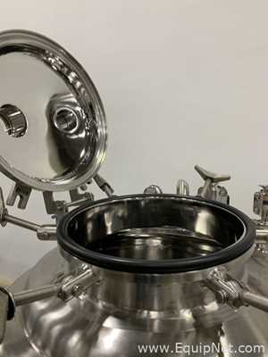 Precision Stainless 300 Liter Insulated Mobile Mixing Tank - V-3482