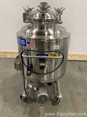 Precision Stainless 300 Liter Insulated Mobile Mixing Tank - V-3122B