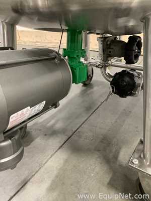 Precision Stainless 300 Liter Insulated Mobile Mixing Tank - V-3122B
