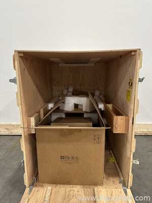 Lot Of 2 Empty Boxes And Empty Various Sized Crates For Storage