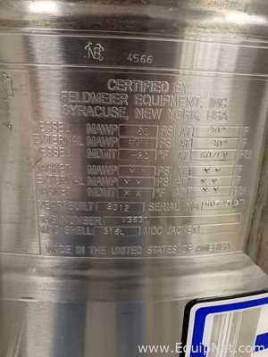 Feldmeier 300 Liter Mobile Insulated Mixing Tank - V-3631