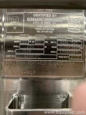 Tanque Stainless Technology Requisitos de Ar 300 L