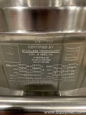 Stainless Technologies - ABEC 300 Liter Insulated Mobile Mixing Tank - V-3420