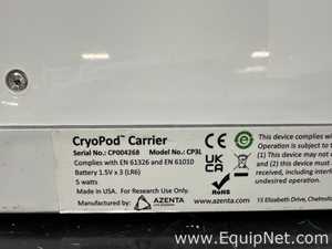 Lot Of 2 Azenta Life Sciences CP3L CryoPod Carriers