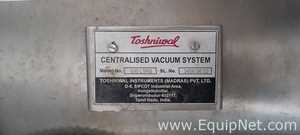 Toshniwal TMS-105 Vacuum System With Two Vacuum Pumps And Tank