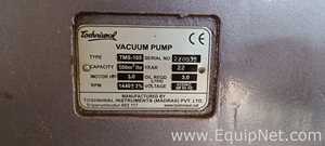 Toshniwal TMS-105 Vacuum System With Two Vacuum Pumps And Tank