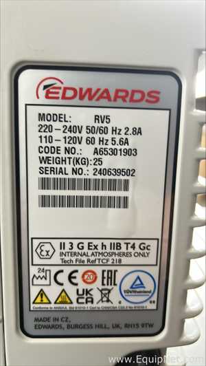 Bomba a Vácuo Edwards RV5