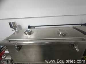 Mezclador De Cinta En Acero Inoxidable Asemaq ASQ-MRB Con Capacidad De 150 kg