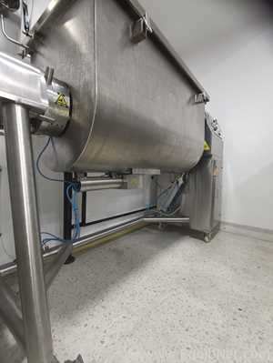 Mezclador De Cinta En Acero Inoxidable Asemaq ASQ-MRB Con Capacidad De 150 kg