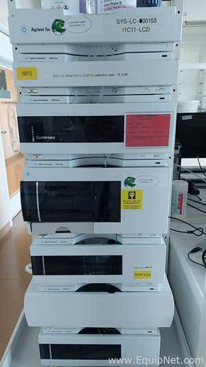 Agilent Technologies 1200 Series HPLC System with DAD Detector.