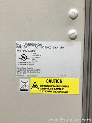 VWR VWR51014991 Double Stack CO2 Incubators On Wheels